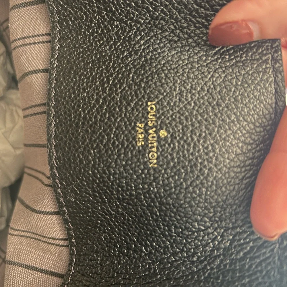 Authentic Louis Vuitton Melie Empriente Noir - Picture 11 of 14